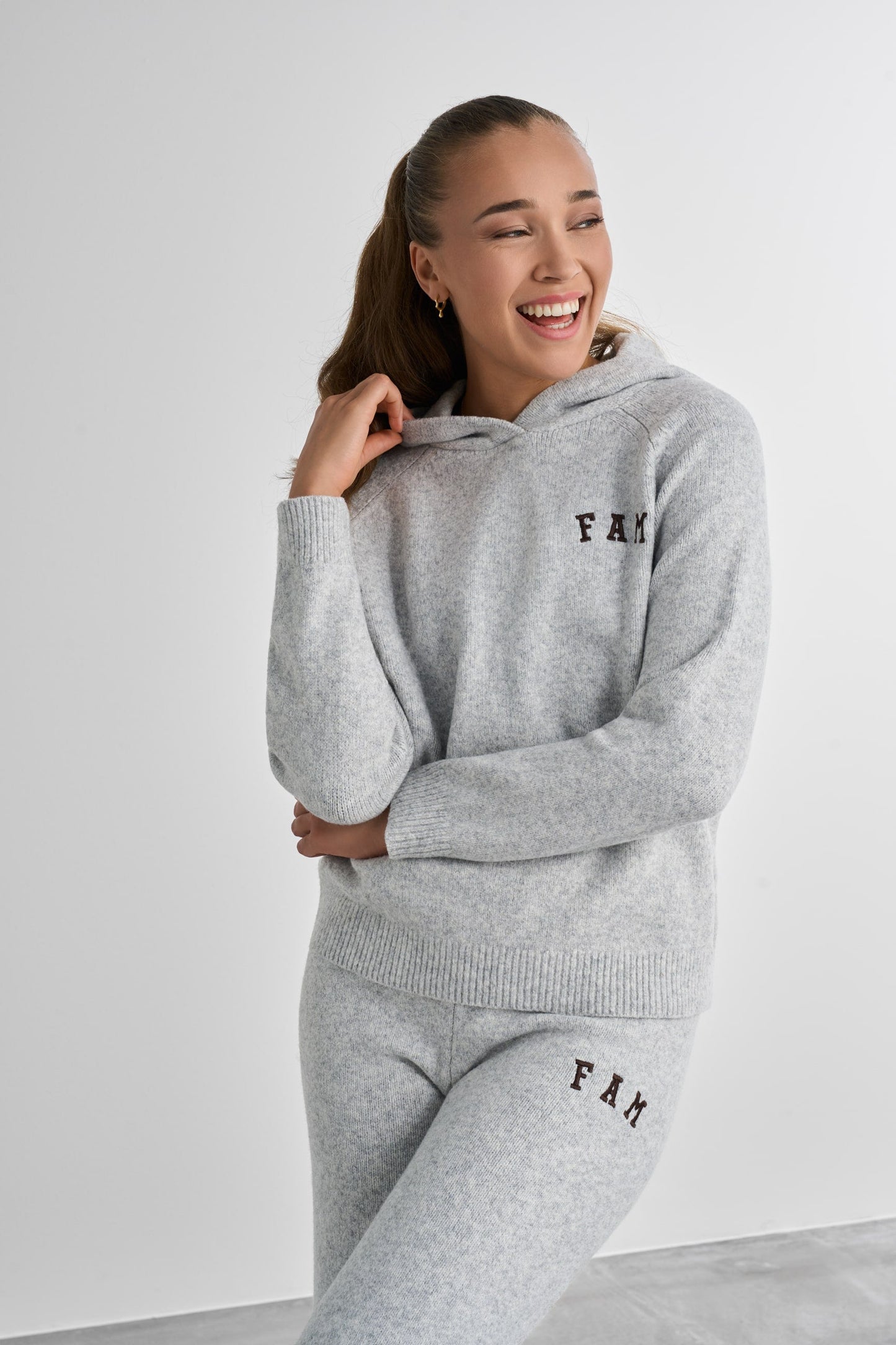 Legacy Knit Hoodie - for kvinde - Famme - Hoodie