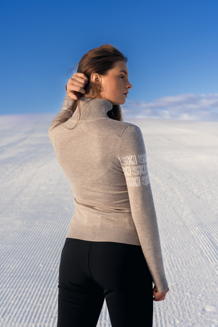 APRÈS-SKI Sweater · Beige/White