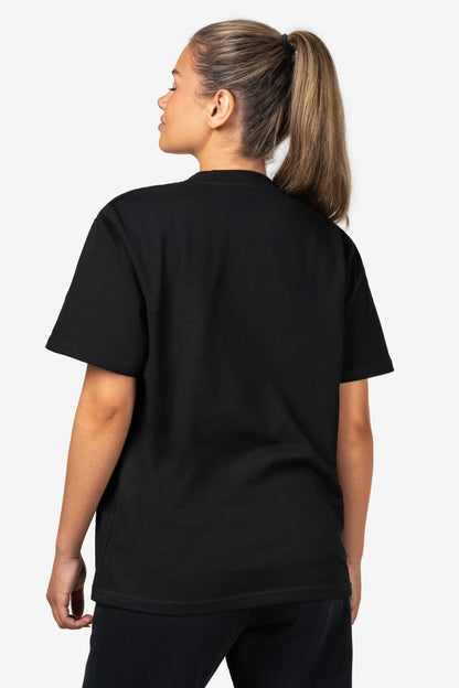 Oversized T-Shirt - Black - for kvinde - FAMME - Toppe