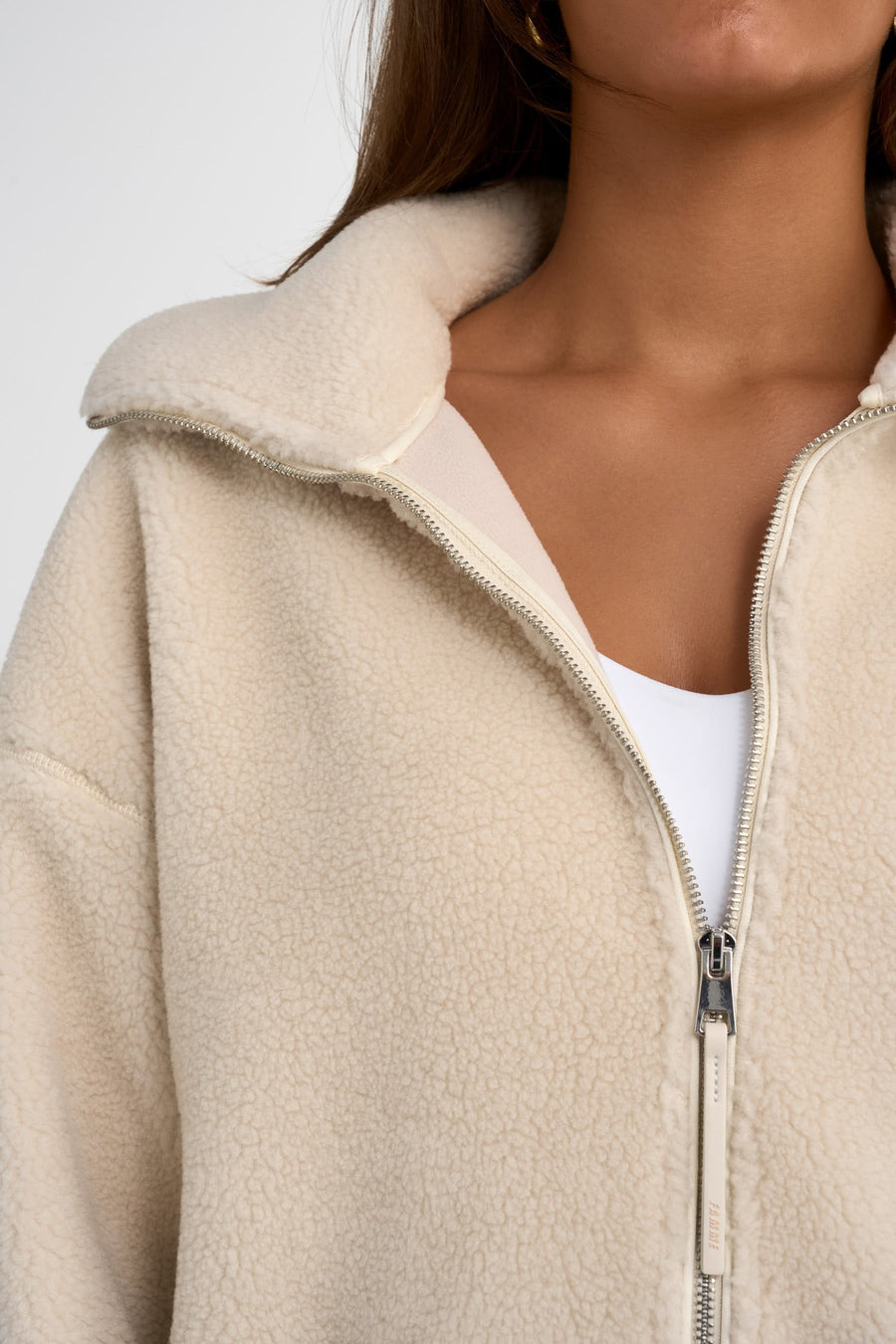 Fleece Jacket · Off White