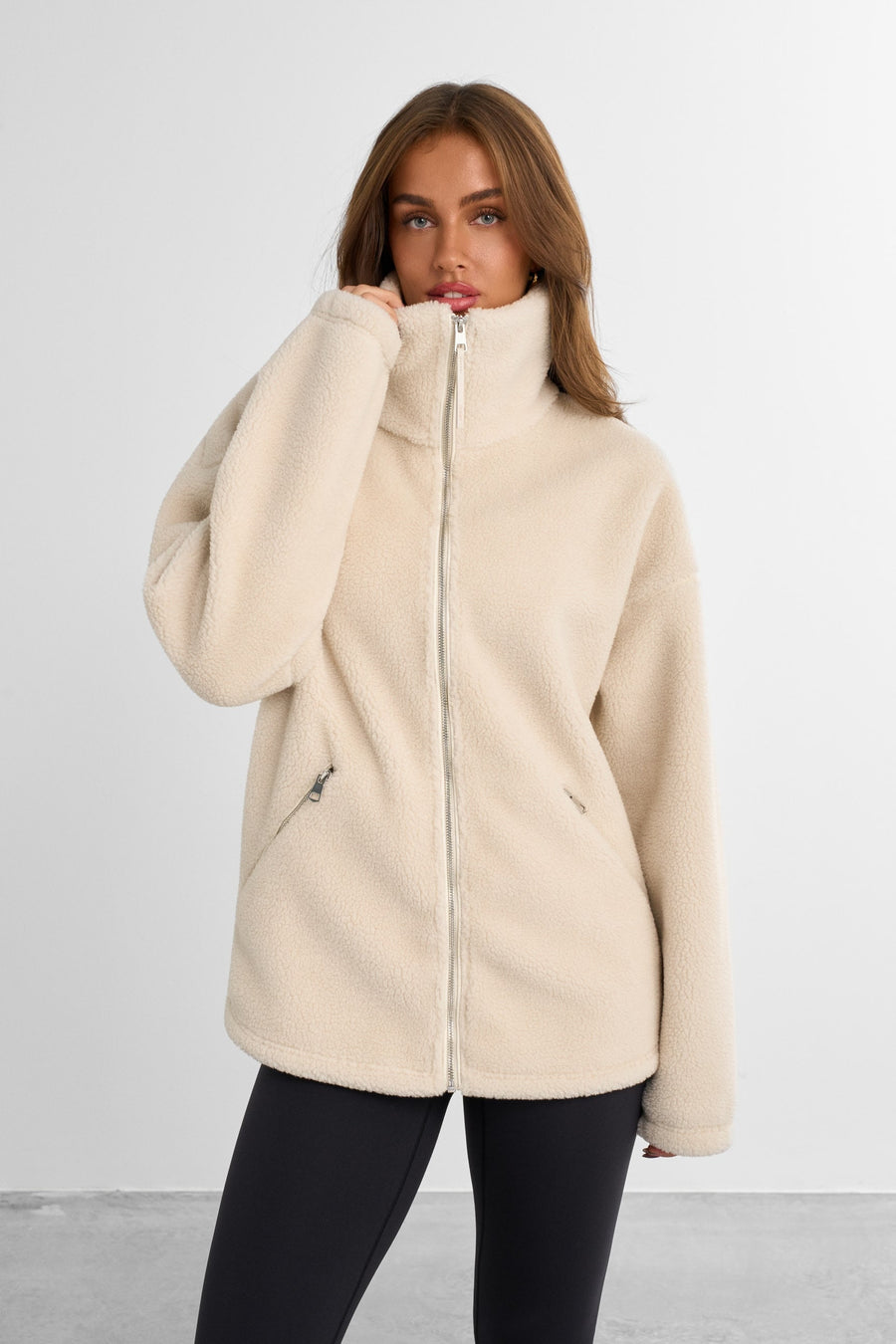 Fleece Jacket · Off White