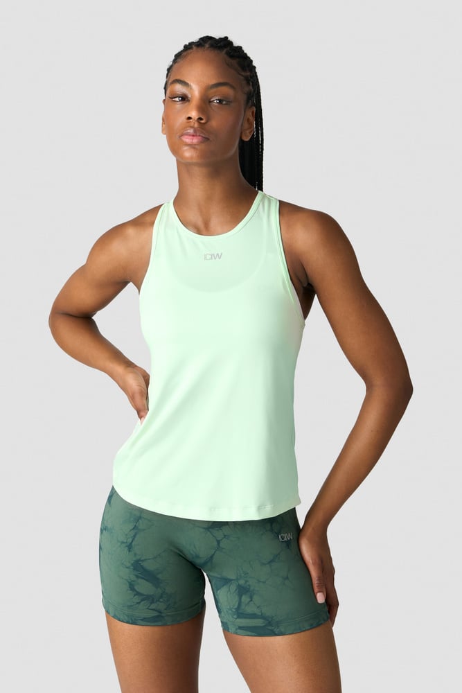 high neck tank top wmn mint