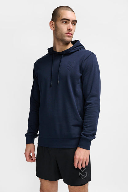 HUMMEL - Hmlactive Co Hoodie - Total Eclipse