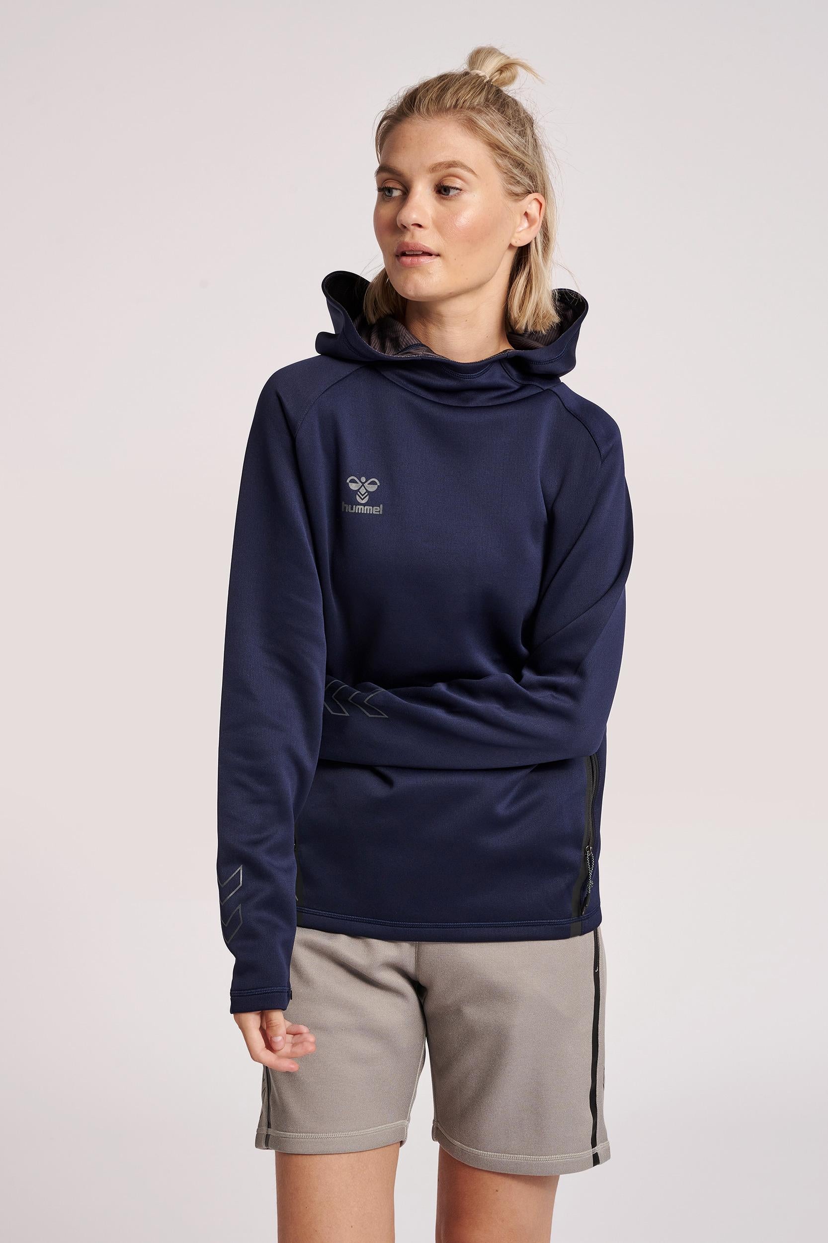 HUMMEL - Hmlcima Xk Hoodie Woman - Marine