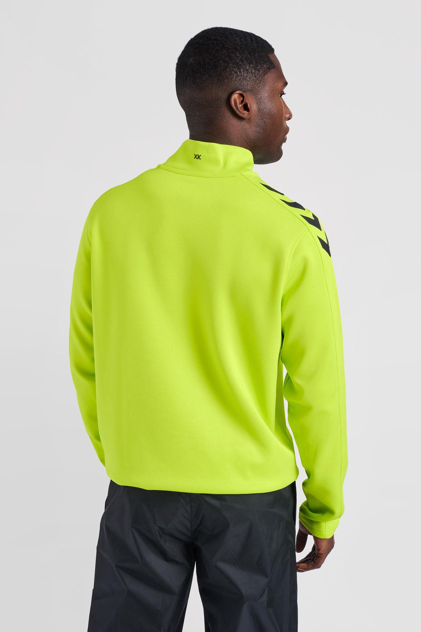 HUMMEL - Hmlcore Xk Half Zip Poly Sweat - Lime Popsicle