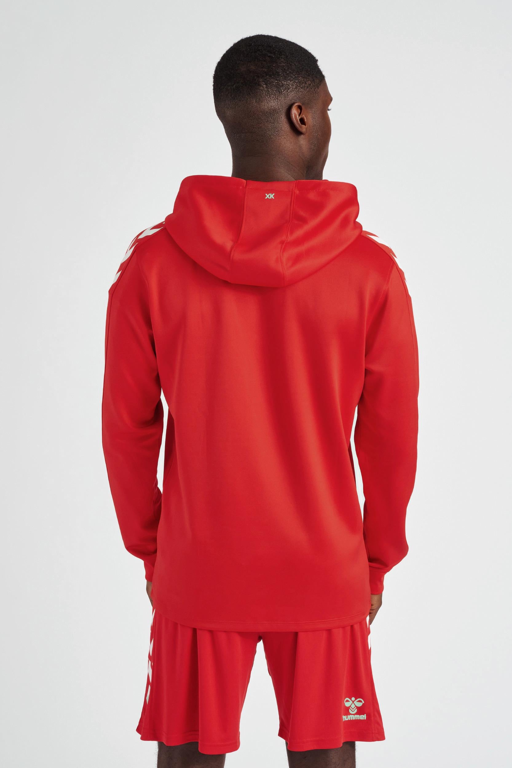 HUMMEL - Hmlcore Xk Poly Zip Hood Sweat - True Red