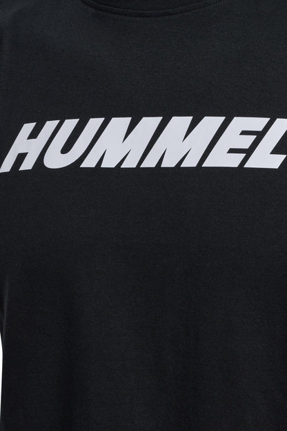 HUMMEL - Hmlelemental 2-pack Logo Cotton Tee - Black/black