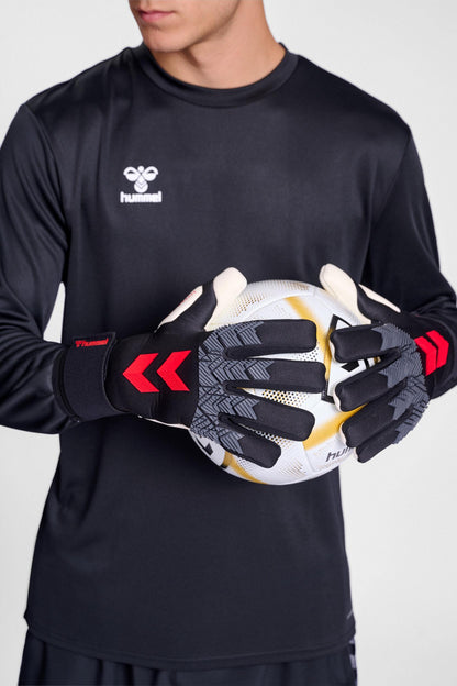 HUMMEL - Hmlgk Gloves Hyper Grip - Black/white/red