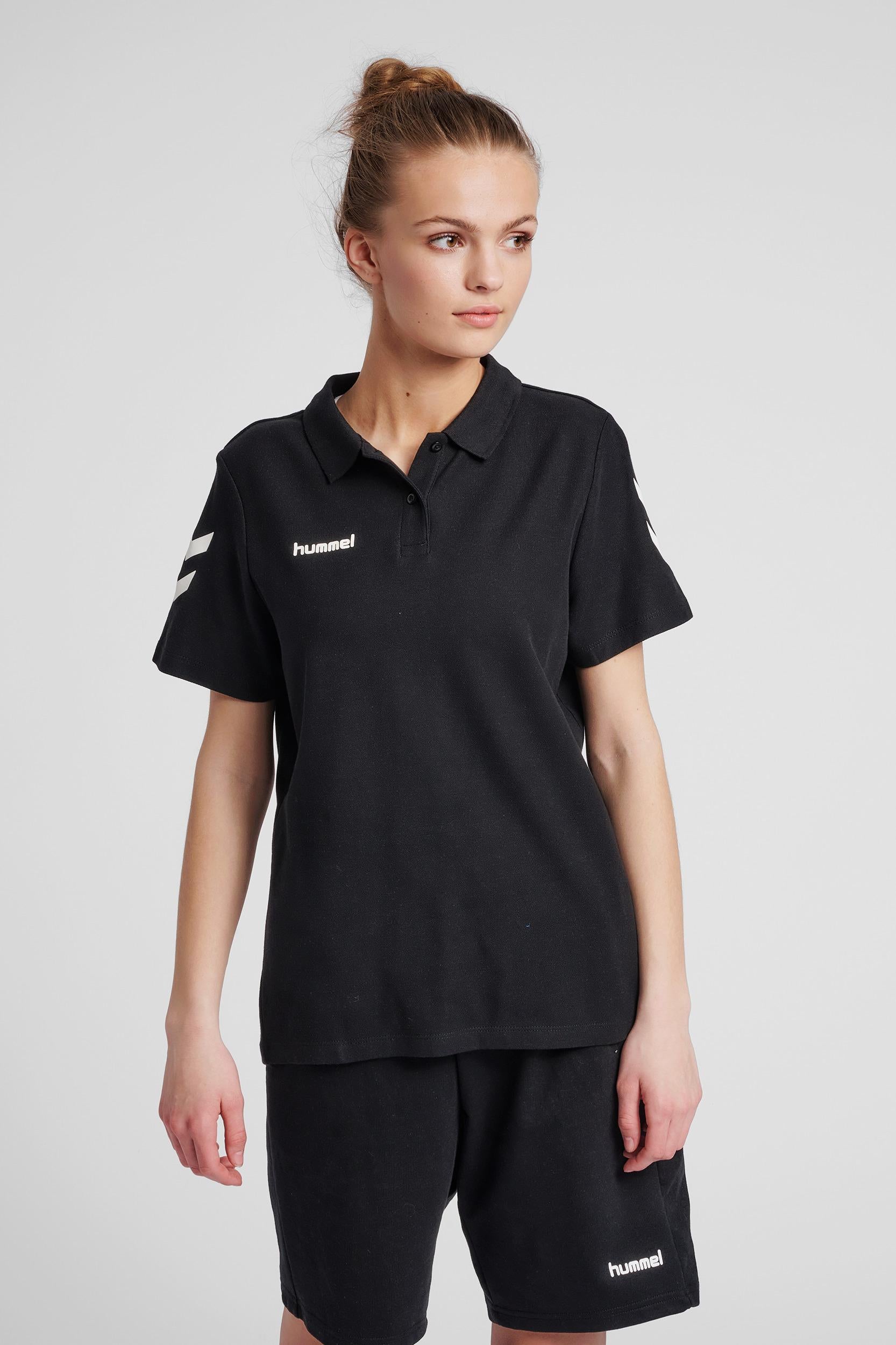 HUMMEL - Hmlgo Cotton Polo Woman - Black