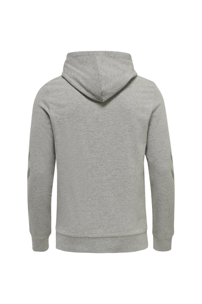 HUMMEL - Hmllegacy Logo Hoodie Plus - Grey Melange