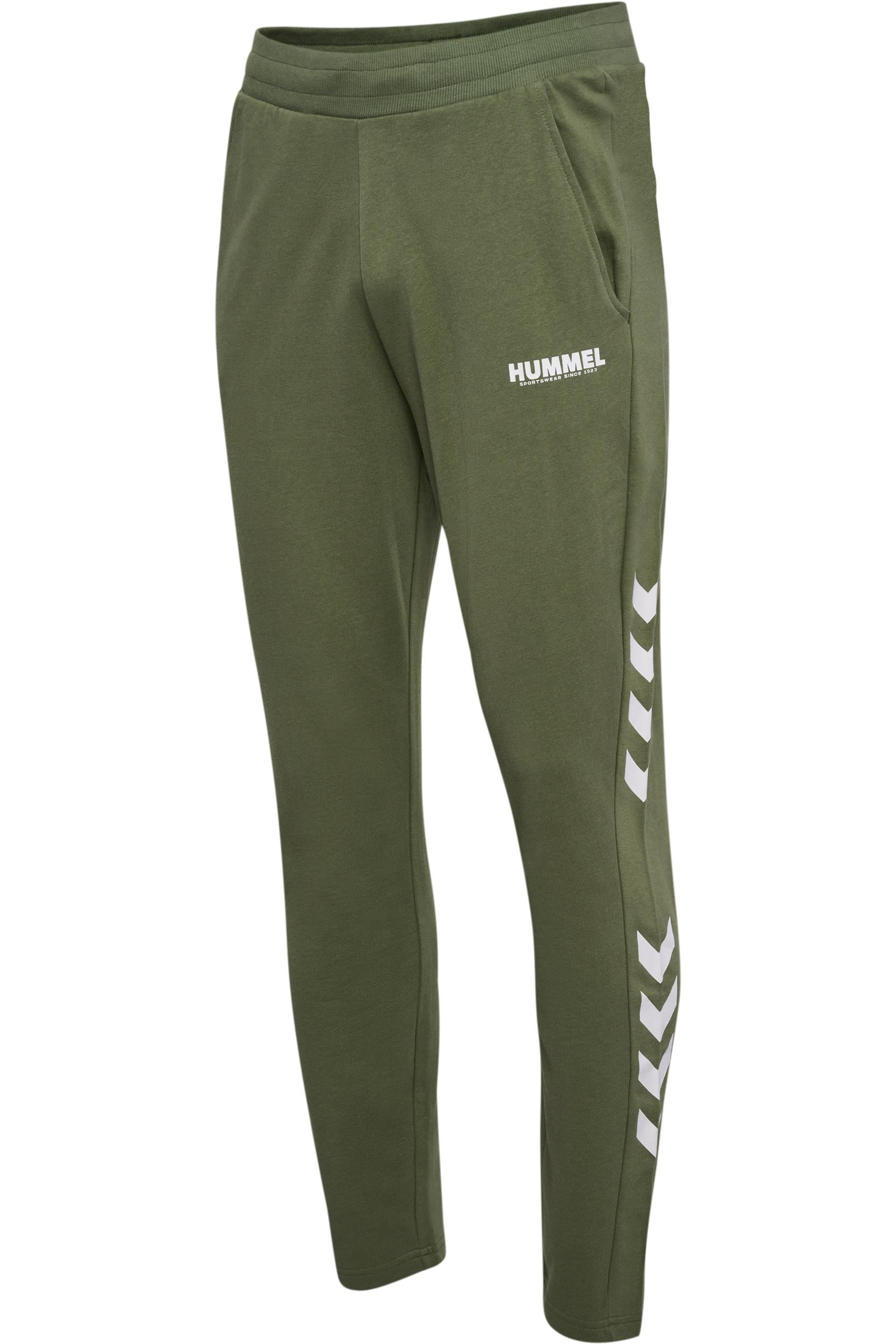 HUMMEL - Hmllegacy Tapered Pants - Deep Lichen Green