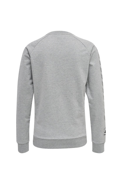 HUMMEL - Hmlmove Grid Cotton Sweatshirt Woma - Grey Melange