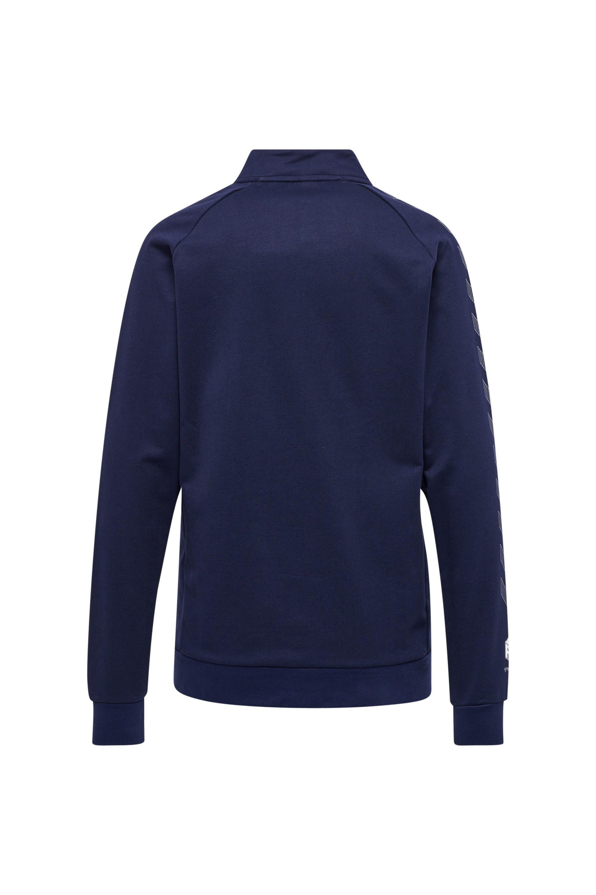 HUMMEL - Hmlmove Grid Cotton Zip Jacket Woma - Marine