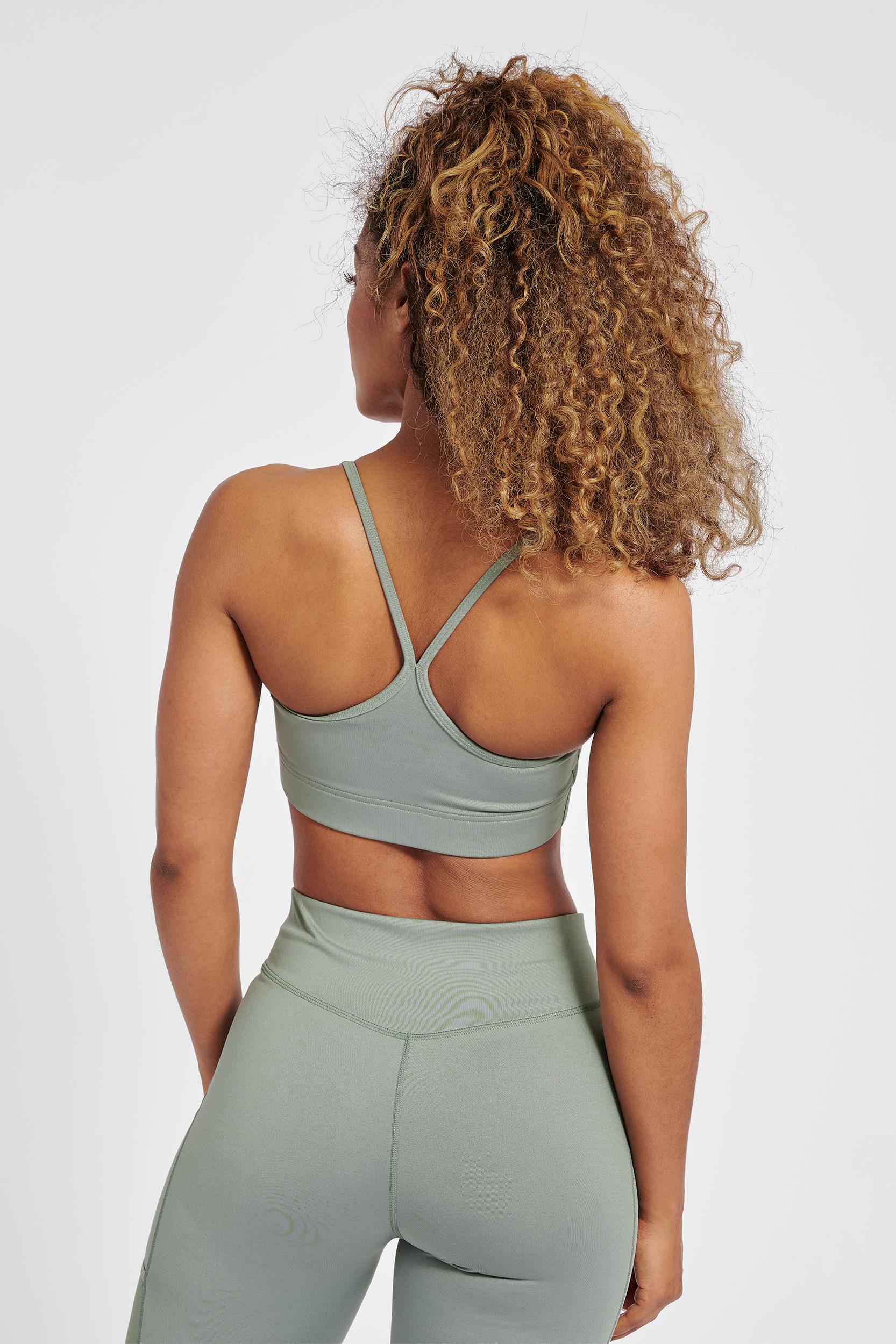 HUMMEL - Hmlmt Chipo Padded Sports Bra - Lily Pad