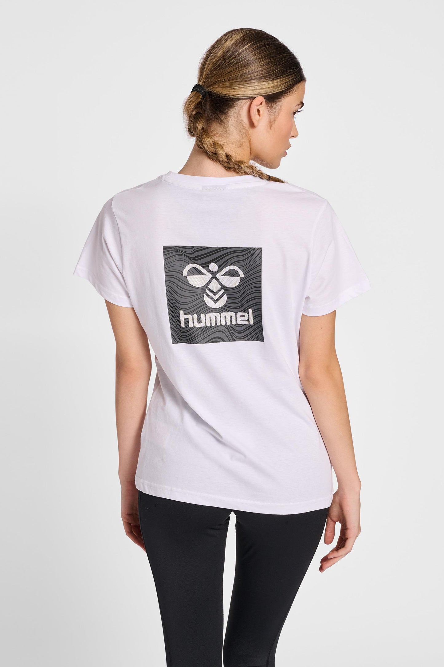 HUMMEL - Hmloffgrid Tee S/s Wo - White/forged Iron