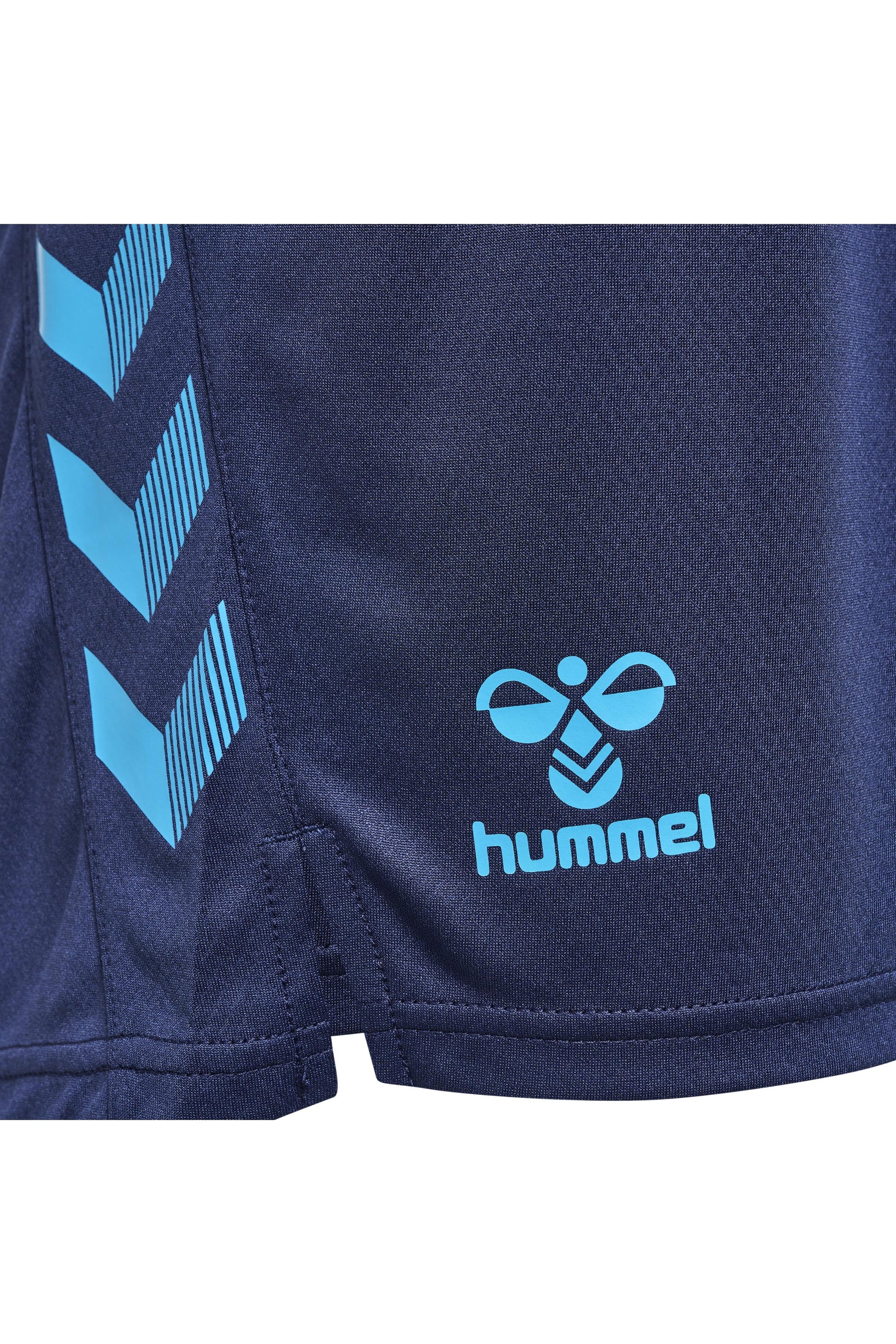 HUMMEL - Hmlongrid Poly Shorts Wo - Marine/atomic Blue