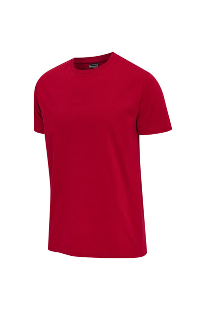 HUMMEL - Hmlred Basic T-shirt S/s - Tango Red