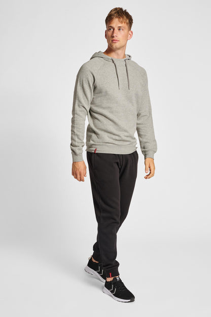 HUMMEL - Hmlred Classic Hoodie - Grey Melange