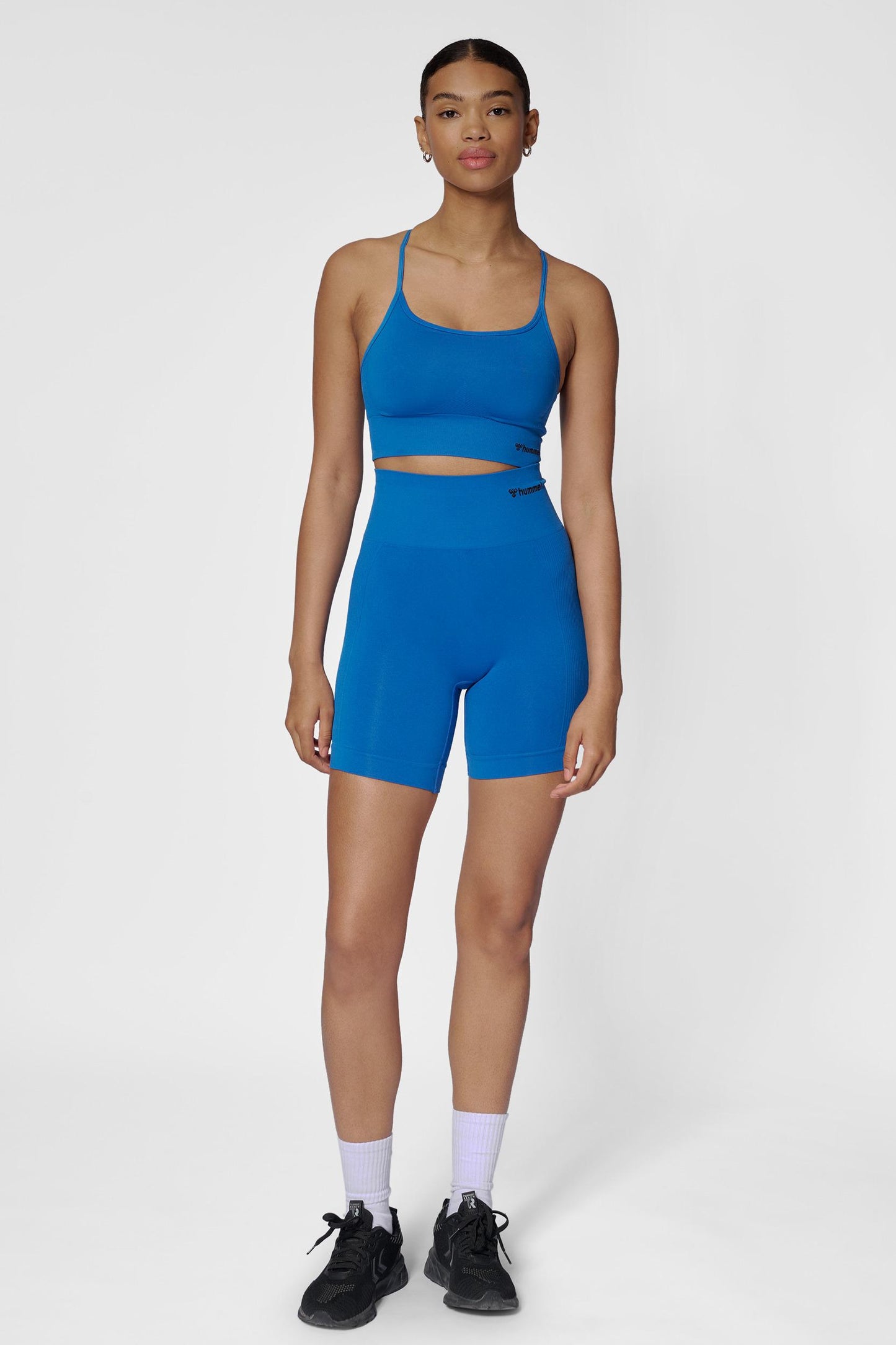 HUMMEL - Hmltiffy Seamless Sports Top - Olympian Blue