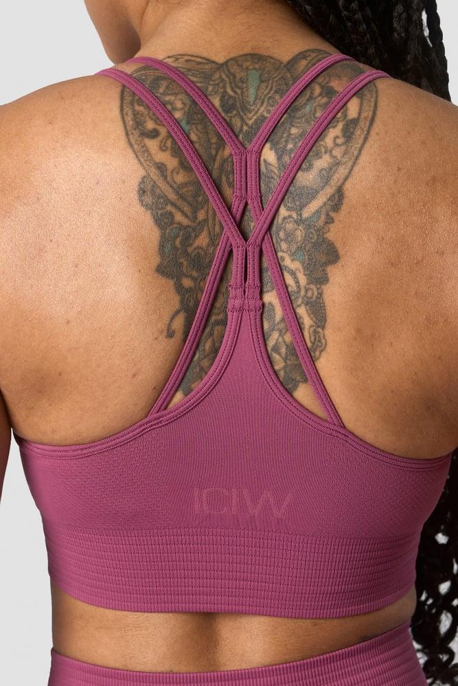 ICANIWILL - Define Seamless Sports Bra - Grape