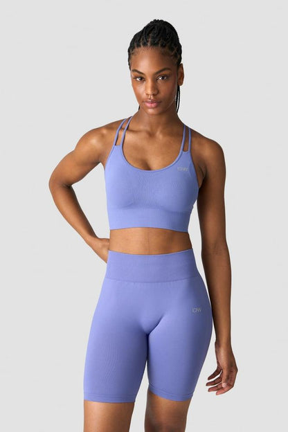 ICANIWILL - Define Seamless Sports Bra Violet Blue - Violet blue