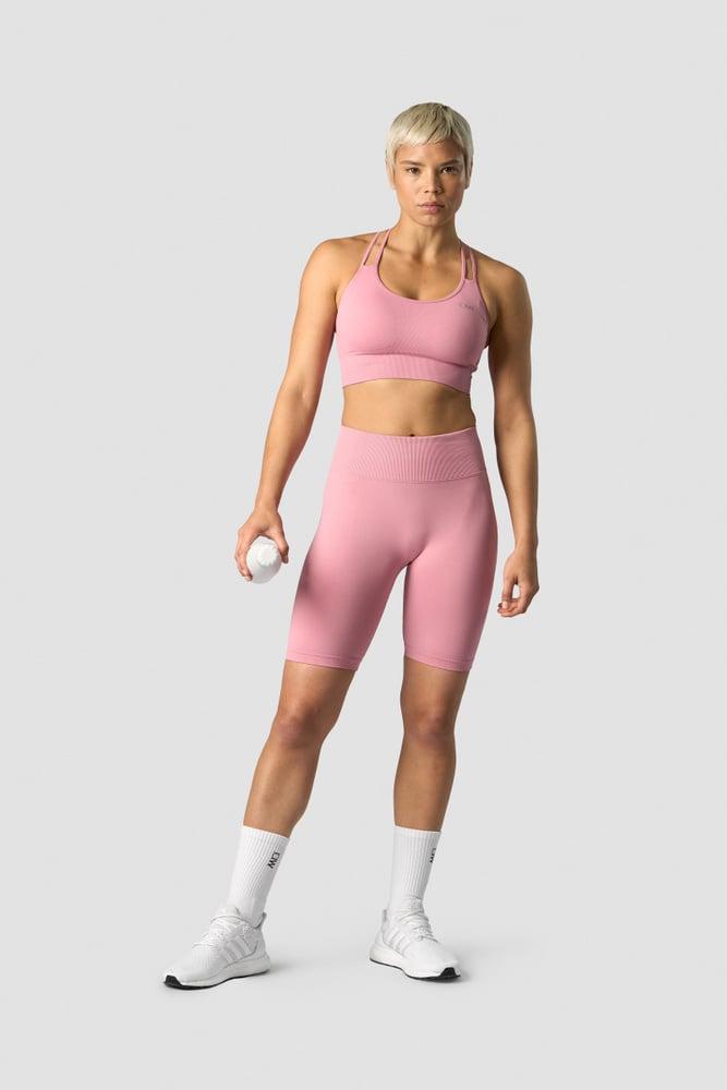 ICANIWILL - Define Seamless V-shape Biker Shorts - Dusty Pink