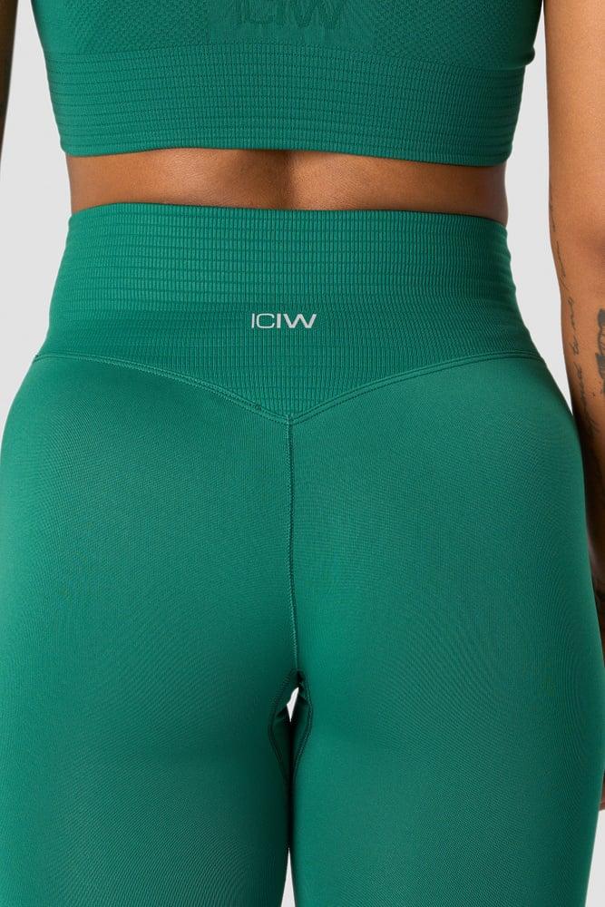 ICANIWILL - Define Seamless V-shape Tights - Winter Green