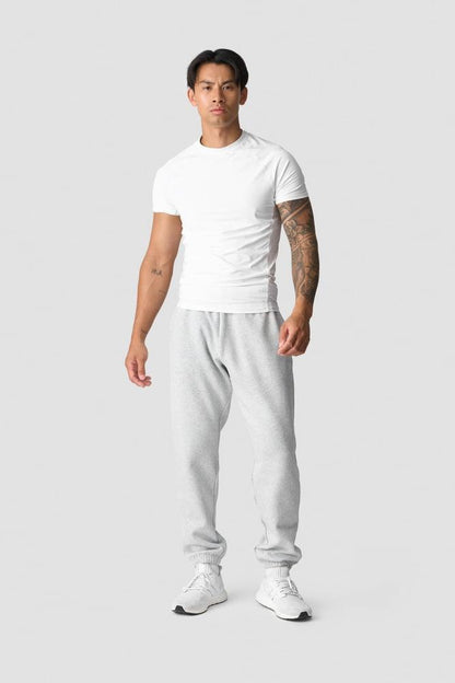 ICANIWILL - Everyday Sweatpants White - Light Grey Melange