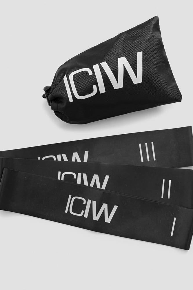 ICANIWILL - Mini Bands 3-pack - Black