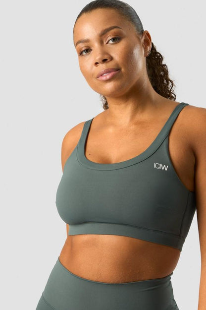 ICANIWILL - Nimble Sports Bra - Elm Green