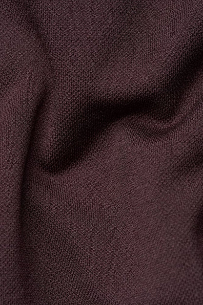 impact seamless cropped t-shirt burgundy