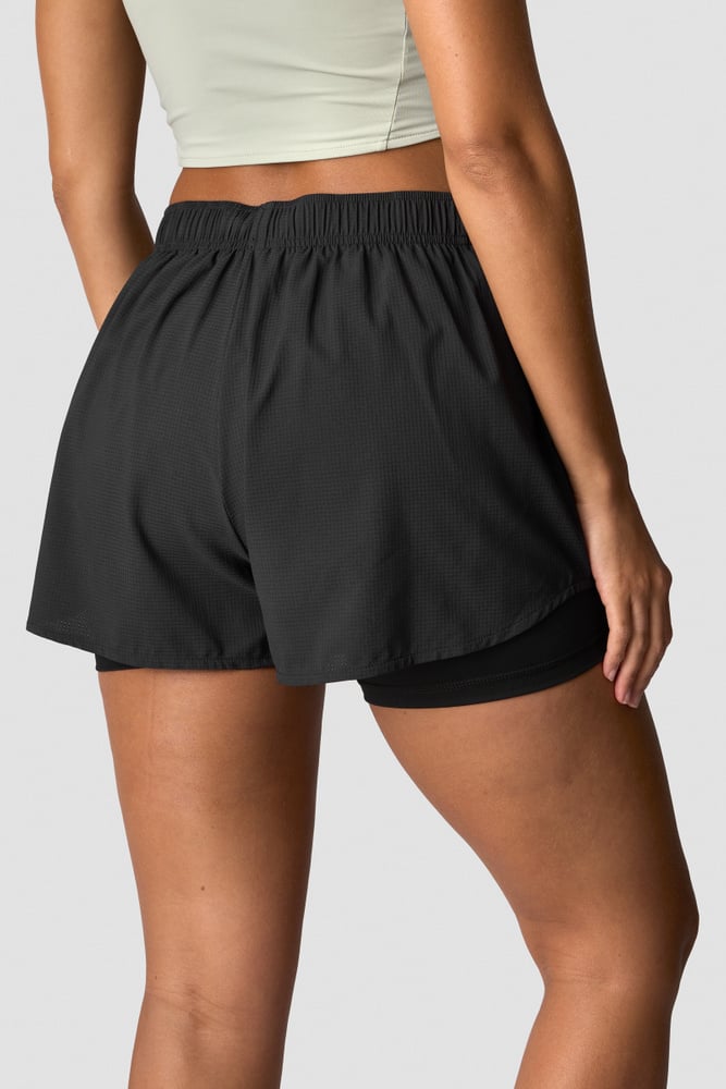 mirage 2-in-1 shorts wmn black