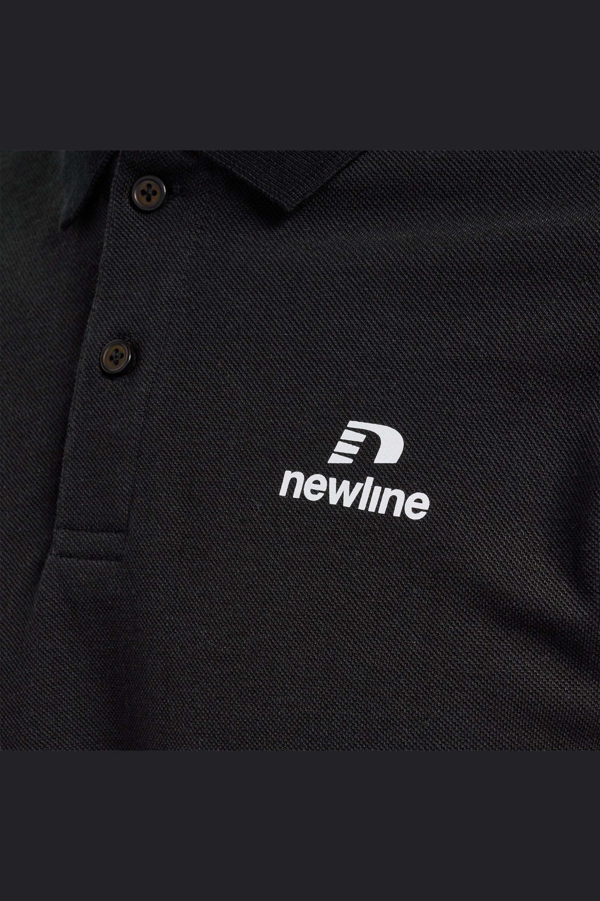 NEWLINE - Nwllea Cotton Polo Men - Black