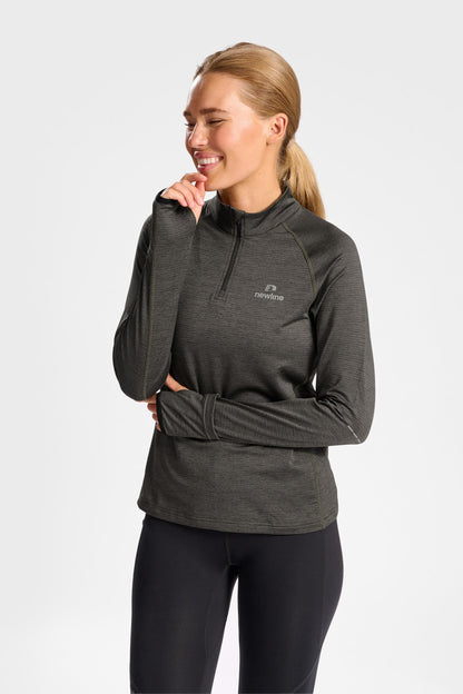 NEWLINE - Nwlpace Half Zip Woman - Beluga Melange