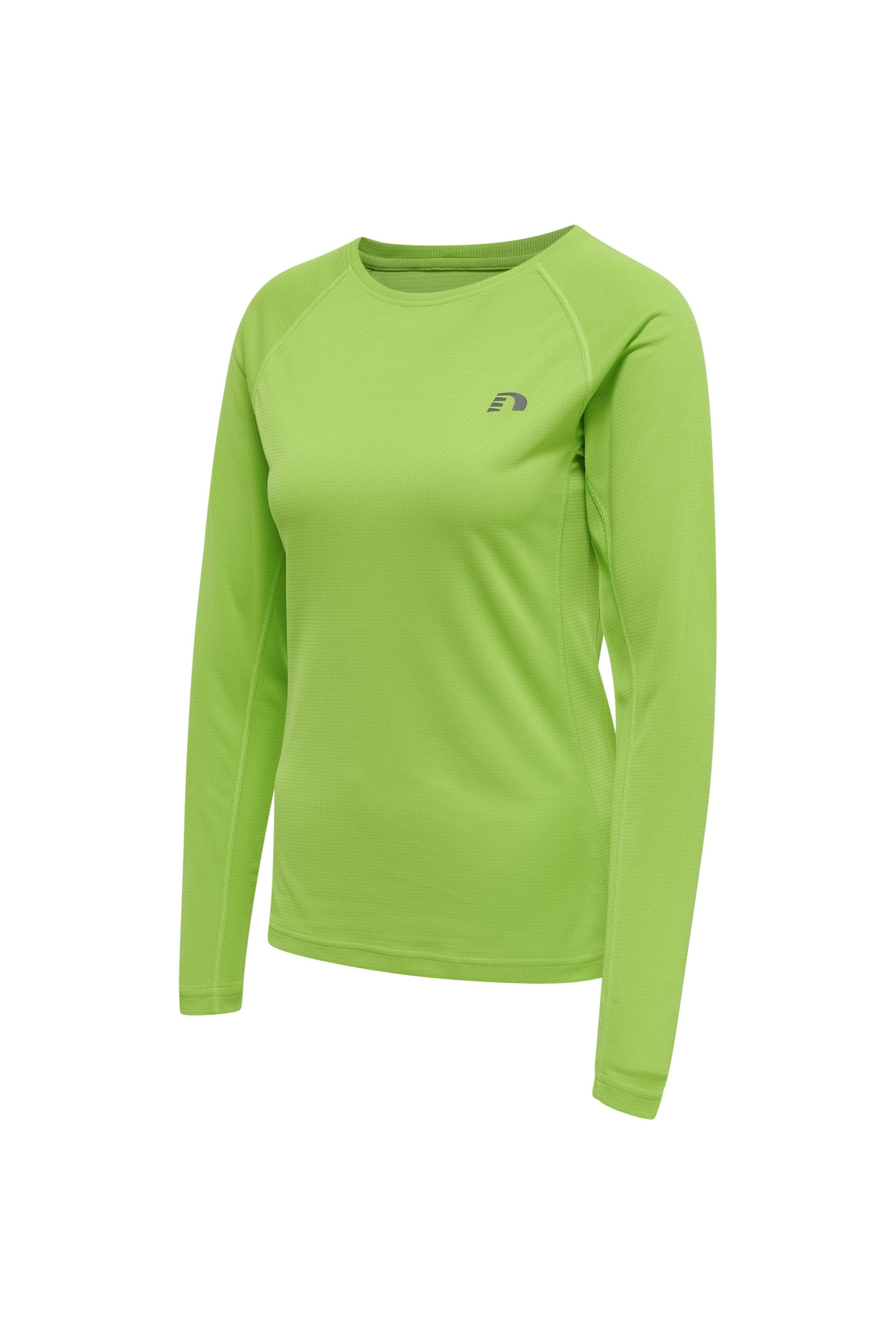 NEWLINE - Women Core Running T-shirt L/s - Green Flash