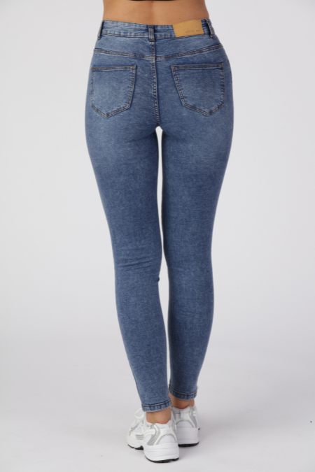 Callie Washed Skinny Jeans - for kvinde - NOISY MAY - Jeans