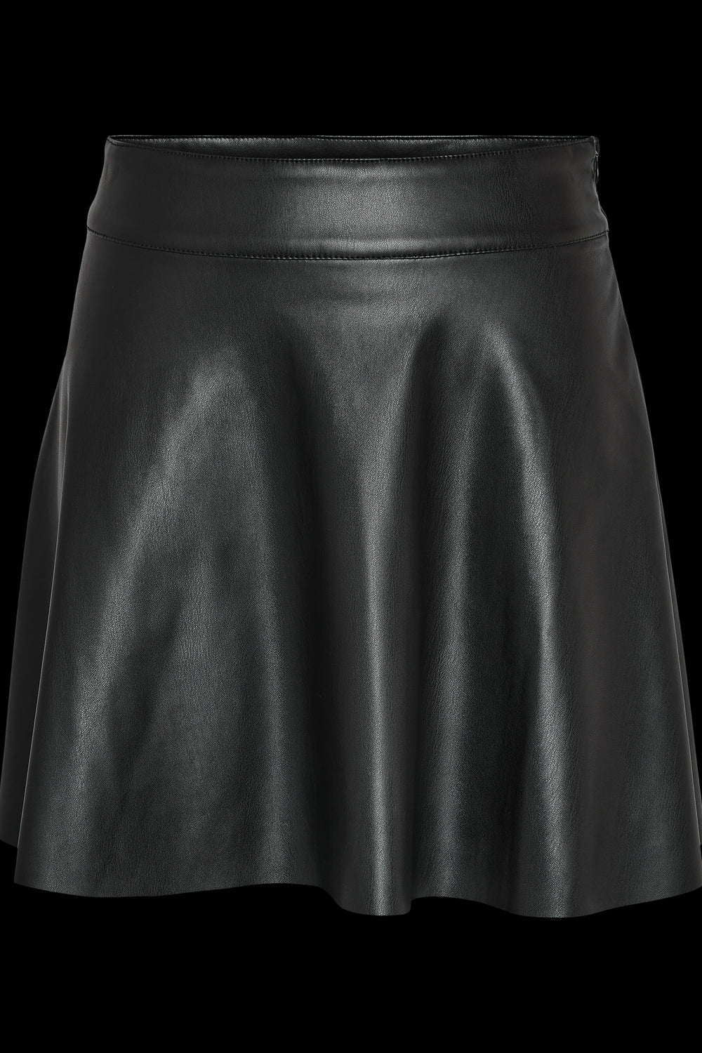 NOISY MAY - Andy Pu Hw Flared Skirt Wvn - Black