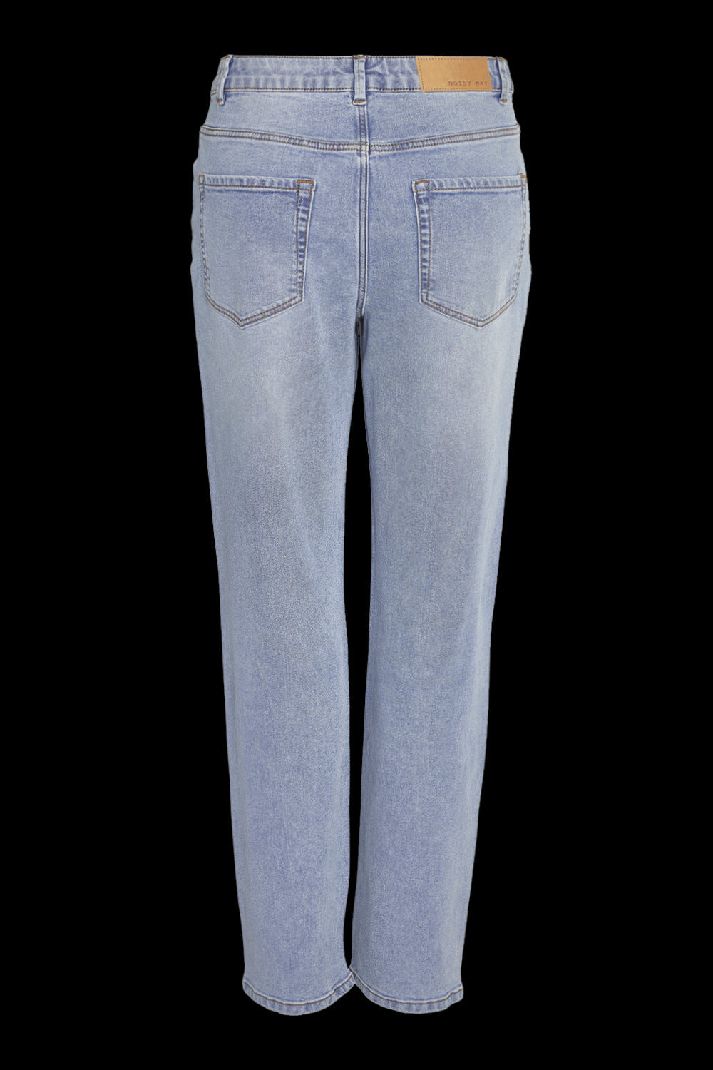 NOISY MAY - Guthie Hw Straight Jeans - Blue