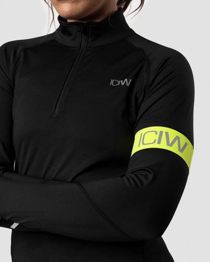 reflective arm band neon yellow