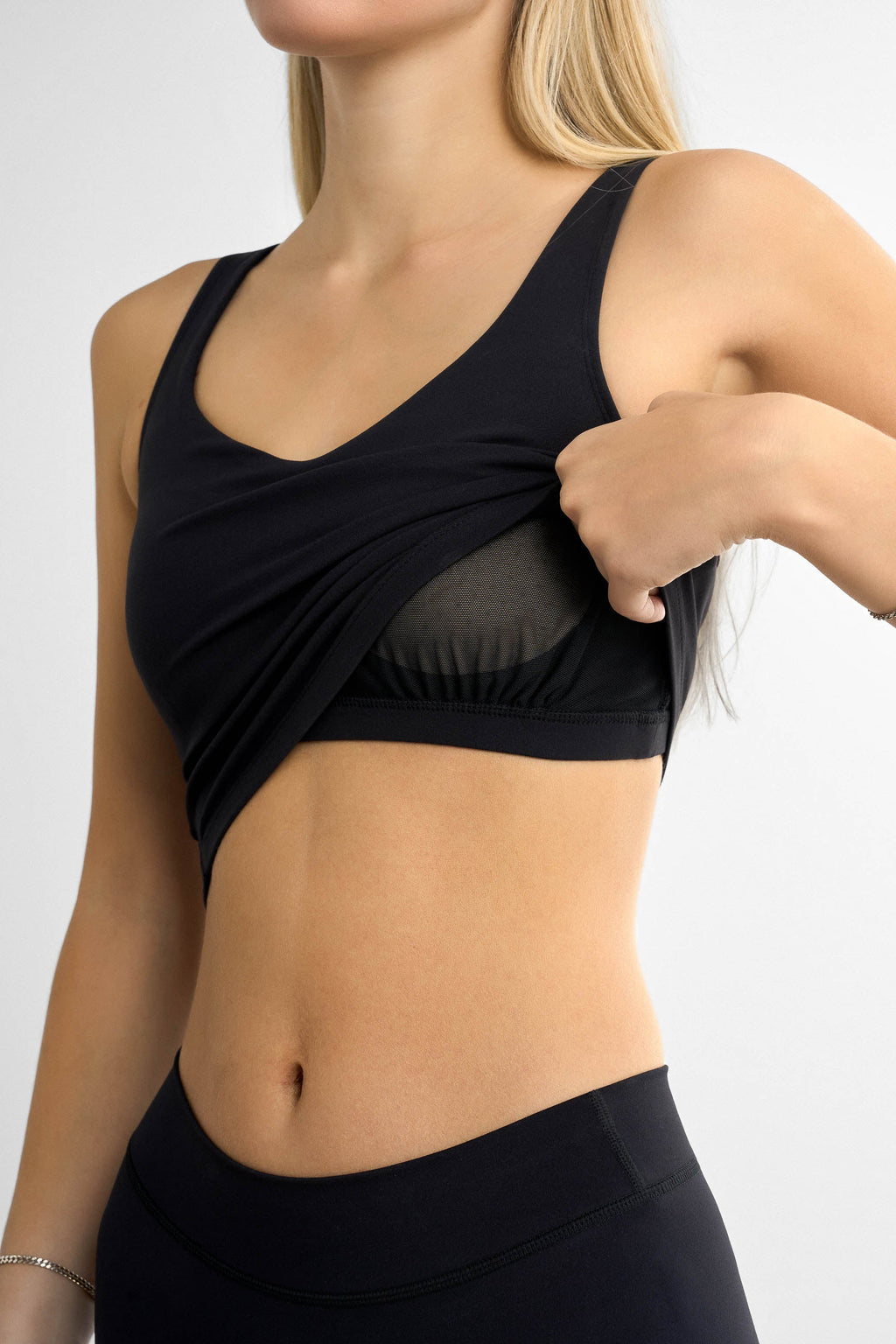 Softy Crop Top - for dame - Famme - Sports Bra