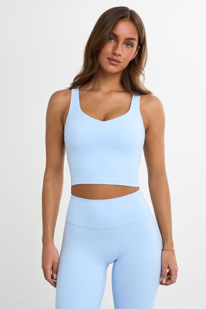 Softy Crop Top - for dame - Famme - Sports Bra