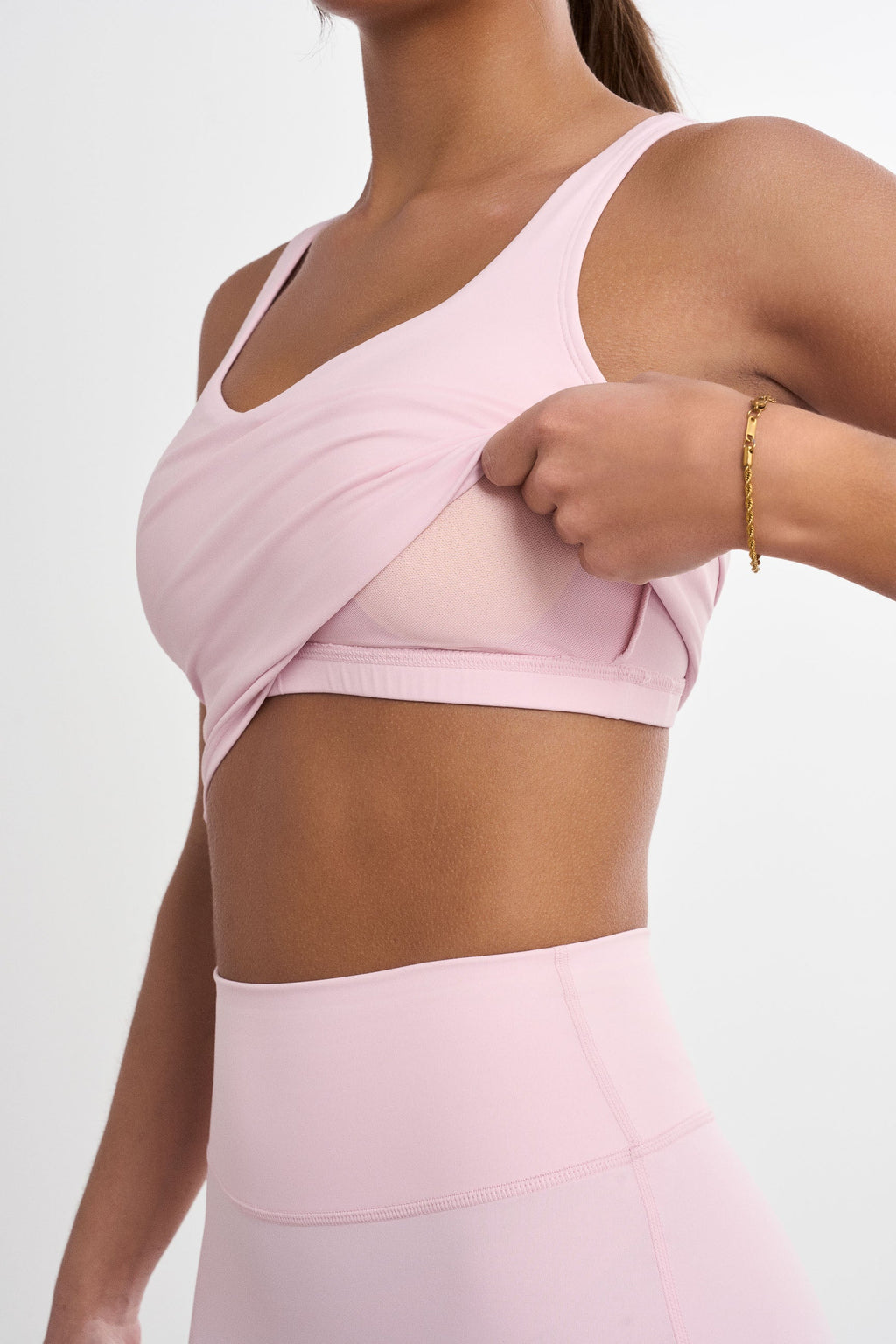 Softy Crop Top - for dame - Famme - Sports Bra