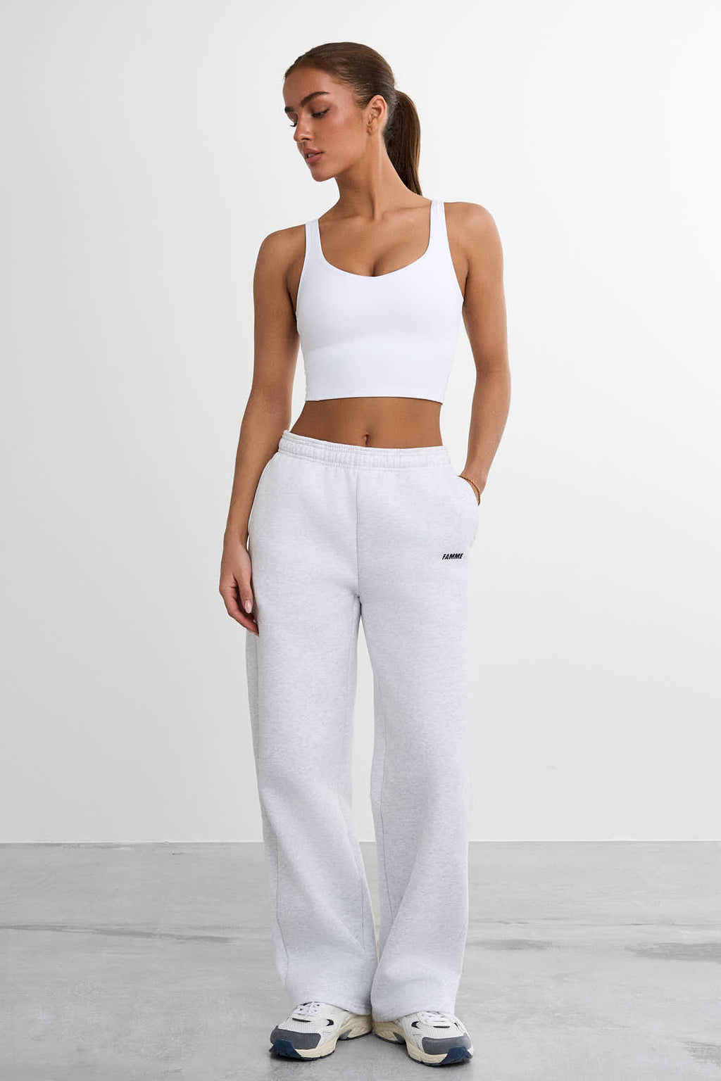 Straight Leg Sweatpants